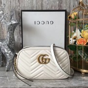 Replica Gucci GG Marmont Matelasse Shoulder Bag 447632 Beige HV05691nB47