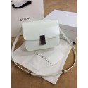 AAA Replica Celine Classic Box Small Flap Bag Smooth Leather 11042 White HV04126cf50