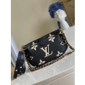 AAA Replica Louis Vuitton MULTI POCHETTE ACCESSOIRES M45777 Black&Cream HV10696cf50