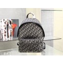 AAAAA Imitation Dior Canvas Backpack Bag M04421 Black HV09885oT91