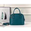 Best 1:1 Gucci GG Calf leather top quality tote bag 449662 blue HV04539OR71
