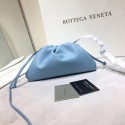 Bottega Veneta Nappa lambskin soft Shoulder Bag 98057 light blue HV03128UW57