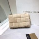 Bottega Veneta PADDED CASSETTE BAG suede 591970 Plaster HV11911uk46