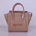 Celine Luggage Micro Tote Bag Original Leather 8802-3 Light Pink HV05688hk64