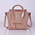Celine Luggage Nano Bag Original Leather 8802-9 Light Pink HV00194yx89