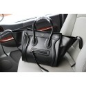 Celine luggage phantom tote bag smooth leather 103 black HV04051wn15