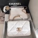 chanel 19 flap bag AS1160 White HV11801wv88