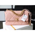 Chanel 19 flap bag AS1161 pink HV00630OG45