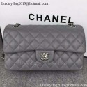 Chanel 2.55 Series Flap Bag Lambskin Leather A5024 Grey HV03133hk64
