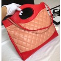 CHANEL 31 Large Shopping Bag A57977 Red & apricot HV06082ta99