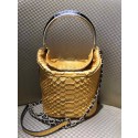Chanel Bucket Bag Python & Gold-Tone Metal A57861 Gold HV07738CD62