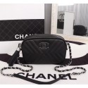 Chanel Calfskin Camera Case bag A57617 black HV08167qB82