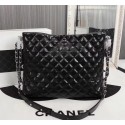 Chanel Calfskin Leather Shoulder Bag 33656 black HV00348Zf62