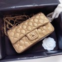 Chanel Classic bag Original Gold & Gold-Tone Metal A01116 HV01481su78