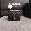 Chanel Classic Flap Bag original Sheepskin Leather 1115 black gold chain HV02926Dq89