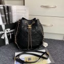 Chanel drawstring bag AS0456 black HV07252Pf97