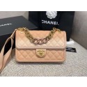 Chanel flap bag AS0062 apricot HV11575DO87