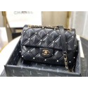 Chanel flap bag AS1202 Black HV07726Lo54