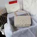 Chanel flap bag AS8830 cream HV09950FT35