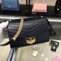 Chanel Flap Bag Calfskin & Gold-Tone Metal A57491 black HV03687vN22