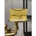Chanel flap bag Grained Calfskin AS2357 yellow HV01308hk64