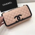 Chanel Flap Bag Original Caviar Leather Shoulder Bag 94430 pink HV08193VI95