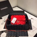 Chanel flap bag Wool sheepskin &Gold-Tone Metal AS1199 red HV01772sY95