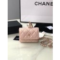 Chanel flap coin purse with chain AP2119 pink HV00538Kf26
