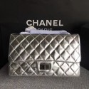 Chanel Flap Original Calf leather Shoulder Bag A227 silver silver chain HV05787sY95