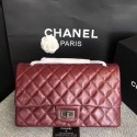 Chanel Flap Original Calf leather Shoulder Bag A227 Wine silver chain HV00460FT35