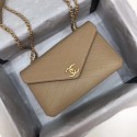 Chanel Flap Original Lambskin Leather Shoulder Bag 57431 apricot HV09578uZ84
