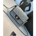 Chanel Flap Pearl Bag A1116 Black HV01716yk28