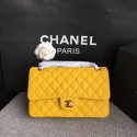 Chanel Flap Shoulder Bag Original Deer leather A1112 yellow gold chain HV00334lu18