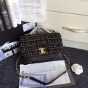 Chanel Flap Shoulder Bag Original Leather A55814 black HV00369Sy67