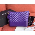Chanel gabrielle hobo bag A93824 purple HV02969Kd37