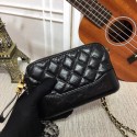 Chanel Gabrielle Original Calf leather Shoulder Bag B93844 black HV00068bm74