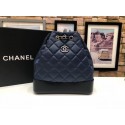 Chanel gabrielle small backpack A94485 dark blue HV11570kC27