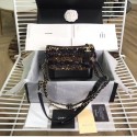 Chanel gabrielle small hobo bag A91810 black&brown HV04140nV16