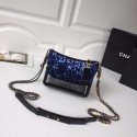 Chanel gabrielle small hobo bag A91810 blue HV07851Is53