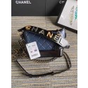 Chanel gabrielle small hobo bag S0865 blue&black HV03051np57