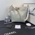 Chanel hobo handbag AS0414 white HV03575uT54