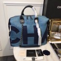 Chanel large shopping bag C3403 blue HV05608Rc99
