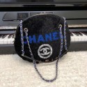Chanel large zipped shopping bag A57972 black HV06036Yf79