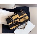 Chanel Le Boy Flap Shoulder Bag Original Leather A1112 gold&black HV06105OG45