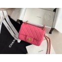 Chanel MINI Flap Bag Original Sheepskin Leather AS1786 rose HV03075DS71