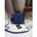 Chanel mini Vanity Case Original A93342 blue HV01286EC68