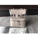 Chanel Original Calfskin Leather Backpack 83429 white HV01466Dq89
