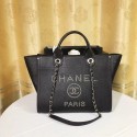 Chanel Original Caviar Leather Tote Shopping Bag 92565 black HV03210uT54