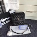 Chanel Original Classic Handbag 25698 black HV11187cP15