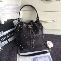 Chanel Original Leather Backpack A53203 Black HV00635De45